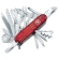 Нож складной Victorinox Swiss Champ, 1.6795.T, 91 мм, 33 функции, полупрозрачный красный