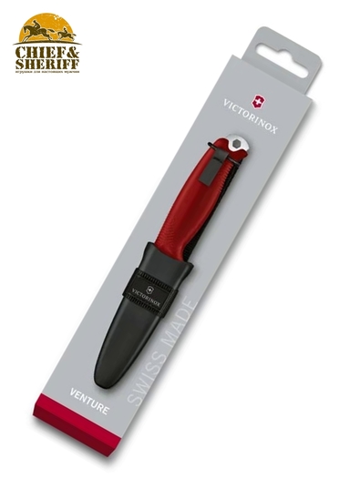 Нож Victorinox Venture, 3.0902, 5 функций + чехол, красный