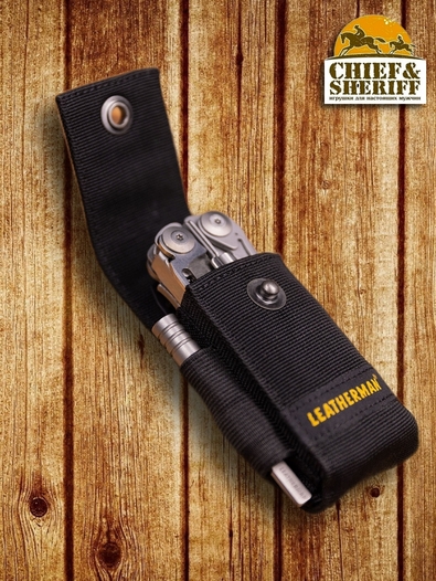 Чехол на ремень с доп. карманами Leatherman Nylon Sheath W/ Pockets, размер L, 934933