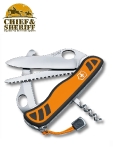 Перочинный нож Victorinox Hunter XT Grip One Hand, 0.8341.MC9, 111 мм, 6 функций, оранжево-черный