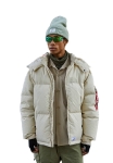 Парка пуховая Alpha Industries Puffer parka, limestone