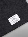 Шапка Alpha Industries Essential Beanie, dark charcoal