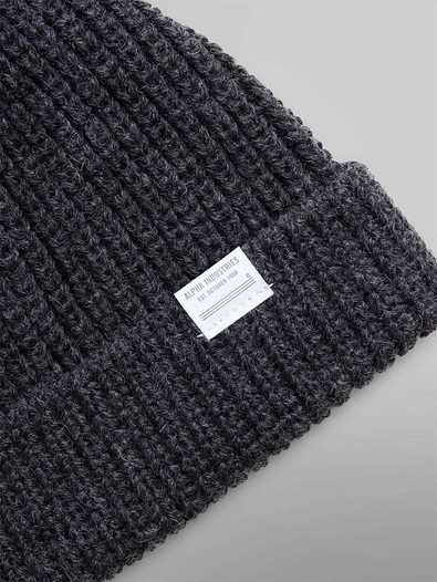 Шапка Alpha Industries Essential Watch Cap, dark charcoal