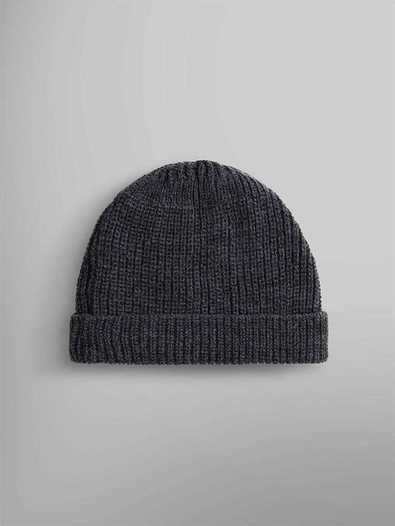 Шапка Alpha Industries Essential Watch Cap, dark charcoal