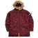 Куртка аляска Alpha Industries Slim Fit N-3B Parka, maroon-orange, GEN1