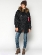 Куртка аляска женская Alpha Industries N-3B W Parka, black-orange