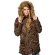 Куртка аляска женская Alpha Industries N-3B W Parka, cocoa-orange