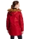 Куртка аляска женская Alpha Industries N-3B W Parka, commander red-orange