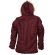 Куртка аляска Alpha Industries Slim Fit N-3B Parka, maroon-orange, натуральный мех