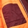 Куртка аляска Alpha Industries Slim Fit N-3B Parka, maroon-orange, натуральный мех