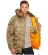 Куртка аляска Alpha Industries Slim Fit N-3B Parka, vintage olive-orange, GEN1