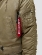 Куртка аляска Alpha Industries Slim Fit N-3B Parka, vintage olive-orange, натуральный мех