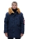 Куртка аляска Alpha Industries N-3B Alpine Parka, blue, MJN49503RB
