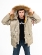 Куртка аляска Alpha Industries slim Fit N-3B Parka, dark khaki-orange