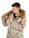 Куртка аляска Alpha Industries slim Fit N-3B Parka, dark khaki-orange