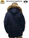 Куртка аляска Alpha Industries Slim Fit N-3B Parka, blue-orange