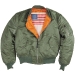 Куртка бомбер Alpha Industries MA-1 Blood Chit Flight Jacket, sage green