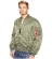 Куртка бомбер Alpha Industries MA-1 Blood Chit Flight Jacket, sage green
