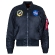 Куртка Alpha Industries NASA MA-1 Flight Jacket, replica blue