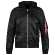 Куртка бомбер Alpha Industries MA-1 Natus Flight Jacket, black/new silver, MJM47506B/NS