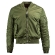 Куртка бомбер Alpha Industries MA-1 Slim Fit Flight Jacket, sage green, MJM44530SG