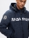 Куртка бомбер Alpha Industries MA-1 Hooded NASA, replica blue, UJM50502RB