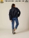 Куртка бомбер Alpha Industries CWU-45P Flight Jacket, синяя, replica blue