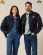 Куртка бомбер Alpha Industries CWU-45P Flight Jacket, синяя, replica blue