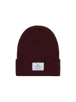 Шапка Alpha Industries Essential Beanie, cedar red