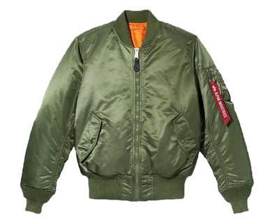 Куртка бомбер Alpha Industries MA-1 Flight Jacket, sage green