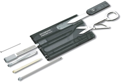 Швейцарская карта Victorinox SwissCard Lite, 0.7333.T3, 13 функций, черный
