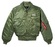 Куртка бомбер Alpha Industries CWU-45P Flight Jacket, зеленая, sage