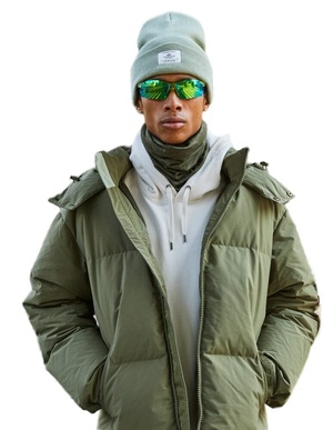 Парка пуховая Alpha Industries Puffer parka, green