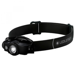 Фонарь налобный Led Lenser MH4, 400 лм, черный, 502151