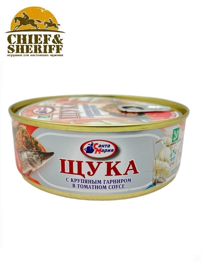 Щука с крупяным гарниром в томатном соусе, Санта Мария, 2 X 230 г
