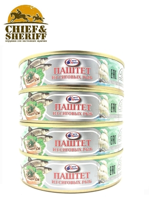 Паштет из сиговых рыб, Санта Мария, 4 X 170 г