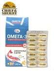 Омега - 3 из дикого камчатского лосося, 1000 мг, 42 капсулы, Salmonica