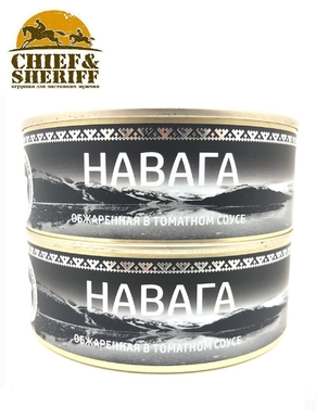 Навага обжаренная в томатном соусе, Вкус Арктики, 2 X 240 гр.