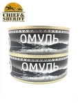 Омуль натуральный в желе, Вкус Арктики, 2 X 240 гр.