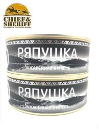 Ряпушка обжаренная в масле, Вкус Арктики, 2 X 240 гр.