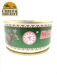 Мясо лося тушеное, Балтийская охота, 4 x 325 г