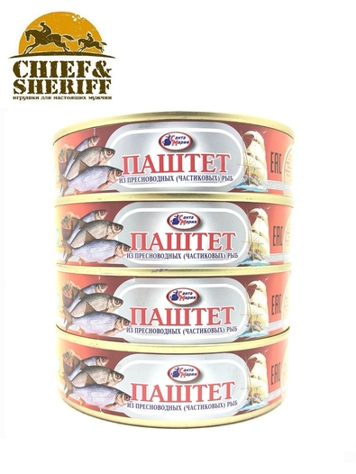 Паштет из рыб частиковых пород, Санта Мария, 4 X 170 г
