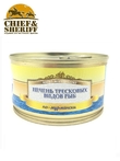 Печень из тресковых пород рыб, по-мурмански, БОСКО-МОРЕПРОДУКТ, 4 X 185 гр
