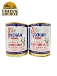 Свинина тушеная высший сорт, ГОСТ, Русская, 2 X 338 гр