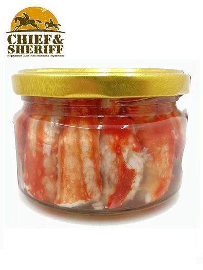 Мясо краба премиум, первая фаланга, Морская палитра, 230 гр
