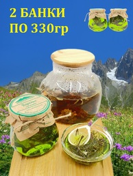 Варенье из мяты, Дары Домбая, 2 X 330 гр