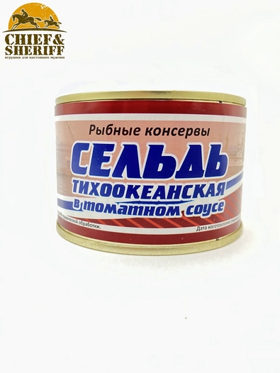 Сельдь тихоокеанская в томатном соусе, Рыболовецкий колхоз им. В.И.Ленина, 6 X 245 гр