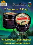 Варенье из сосновых шишек с клюквой, Дары Югры, 2 X 250 гр