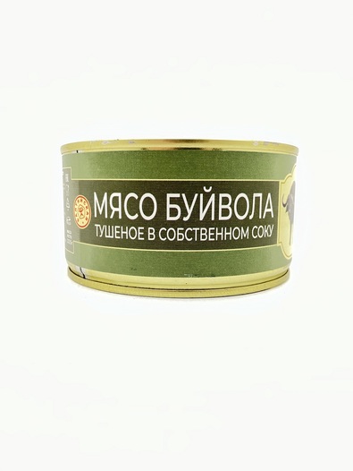 Мясо буйвола тушеное, Балтийская охота, 2 X 325 г