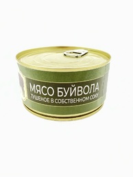 Мясо буйвола тушеное, Балтийская охота, 2 X 325 г